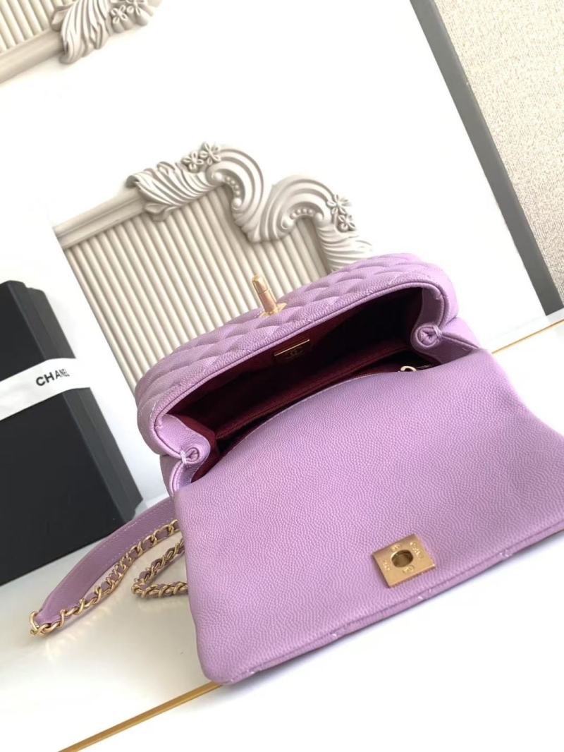 Ch**el top handle bags